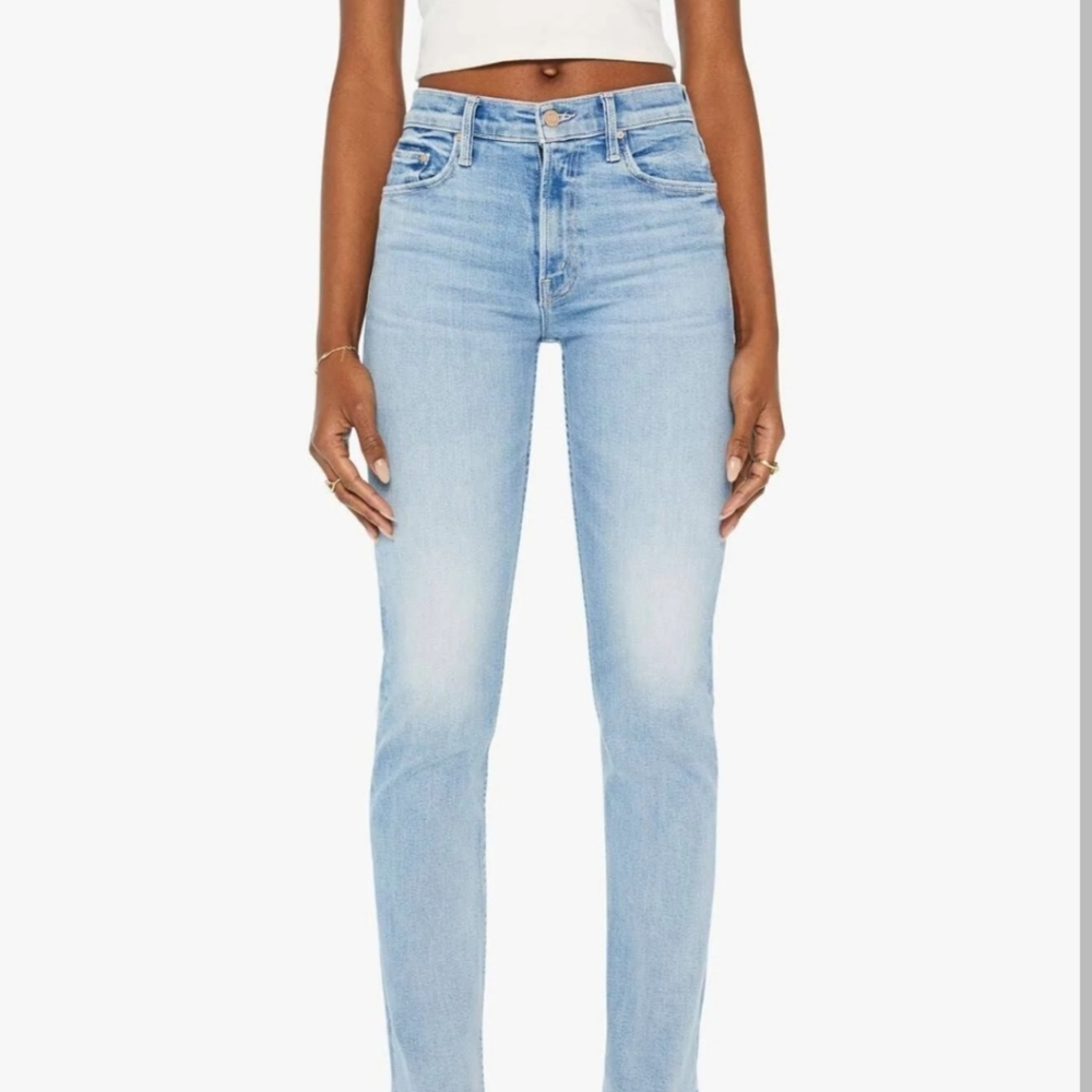NWOT MOTHER Mid Rise Rider Skimp Jeans